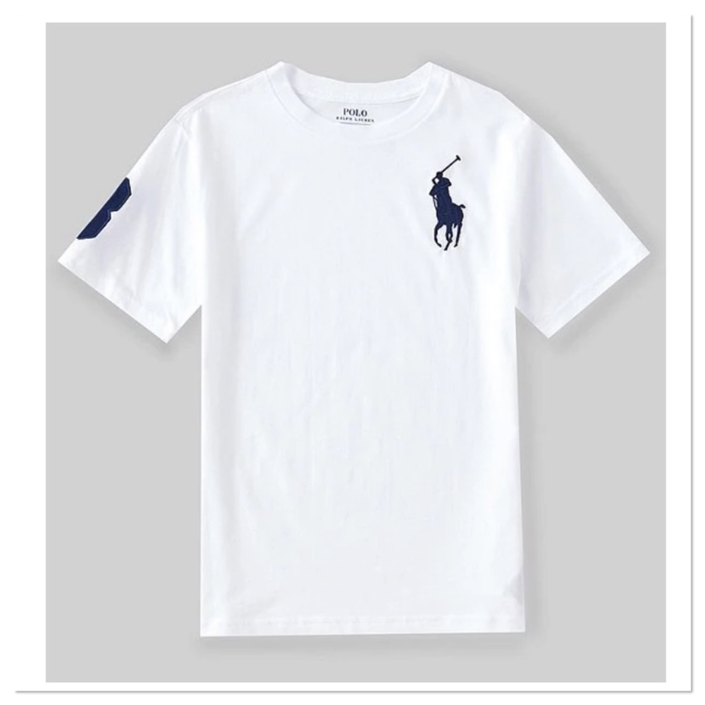 Polo Ralph Lauren Big Boys Short Sleeve Crew Neck Tee Shirt